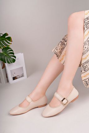 بابت بژ زنانه چرم مصنوعی MODAPAPUÇ - کد 924978365