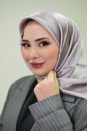 روسری سفید ساتن HABİCH BUOTİQUE - کد 930305641