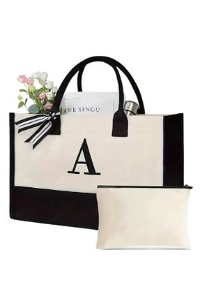 کیف ساحلی زنانه پارچه ای woys - کد 926093309