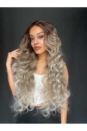 کلاه گیس زرد زنانه Suzan Peruk - کد 930315311