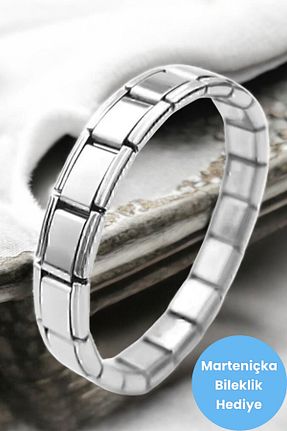 دستبند استیل (فولاد) طوسی زنانه استیل ضد زنگ katilus - کد 903914453