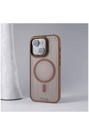 کاور و قاب قهوه ای iPhone 15 Plus Zebana - کد 930463143