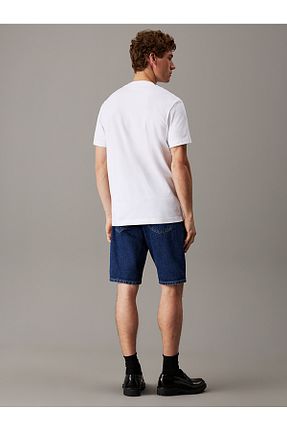 تیشرت سفید مردانه رگولار Calvin Klein - کد 930463650
