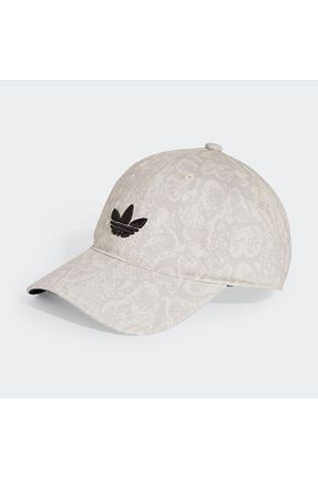 کلاه اسپرت بژ زنانه پنبه ای adidas - کد 929300107