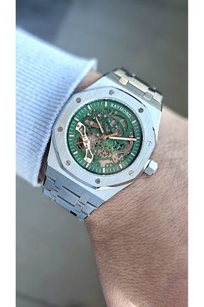 ساعت مچی سبز مردانه 41 میلی متر Raymond - کد 901875295