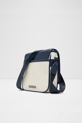 کیف دوشی سرمه ای مردانه چرم مصنوعی Aldo - کد 930352233