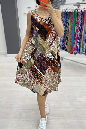 لباس بژ زنانه بافتنی AYASOFYA OTANTIK - کد 930352901