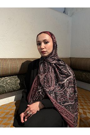 شال صورتی مردانه پنبه پلی استر MİRSOY SCARF - کد 895147388