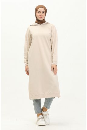 تونیک حجاب نباتی زنانه بافتنی sefamerve - کد 834609571
