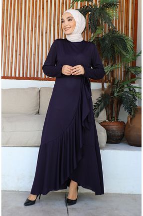لباس حجاب بنفش زنانه Relaxed sefamerve - کد 833375020