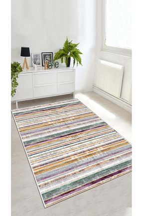 فرش طوسی زیره ضد لغزش Hülya Home - کد 761596615