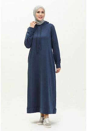 لباس حجاب سرمه ای زنانه Relaxed sefamerve - کد 833375479