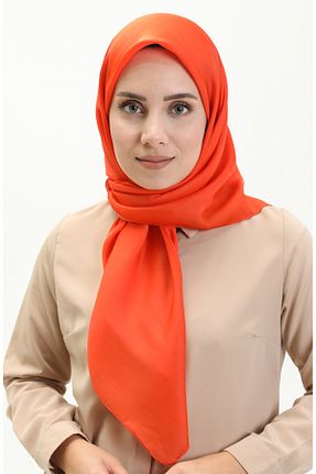 روسری نارنجی İpek Tivil sefamerve - کد 837976614