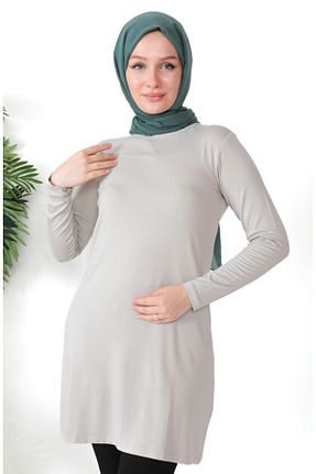 تونیک حجاب رنگی زنانه بافتنی sefamerve - کد 846476560