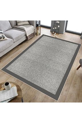 فرش طوسی زیره ضد لغزش Hülya Home - کد 204483752