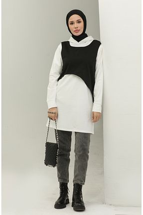 سوئیشرت حجاب مشکی زنانه پنبه ای sefamerve - کد 836068641