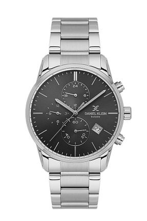 ساعت مچی طوسی مردانه 42 میلی متر Daniel Klein - کد 929695725