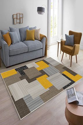 فرش طوسی زیره ضد لغزش df home - کد 286196204
