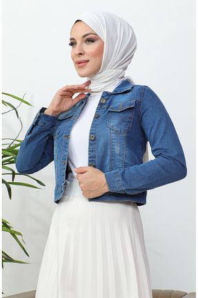 کت آبی زنانه Relaxed sefamerve - کد 834609019