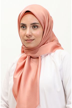 روسری صورتی پلی استر sefamerve - کد 837975661