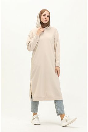تونیک حجاب نباتی زنانه بافتنی sefamerve - کد 834609571