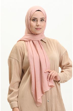 روسری صورتی پنبه ای sefamerve - کد 837976675