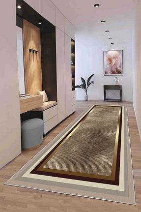کناره بژ پلی استر Hülya Home - کد 902328514