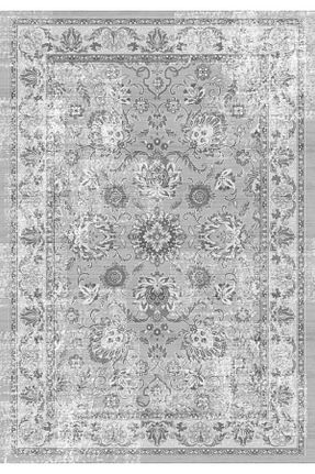 فرش طوسی زیره ضد لغزش Hülya Home - کد 824855879