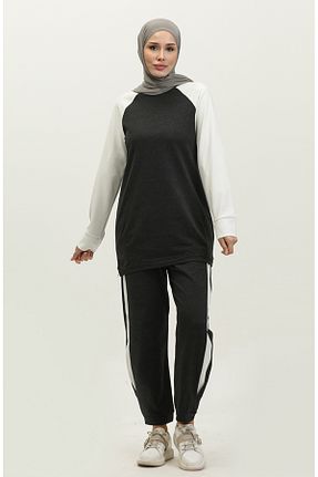 شلوار کرمگن طوسی زنانه Relaxed sefamerve - کد 836146839
