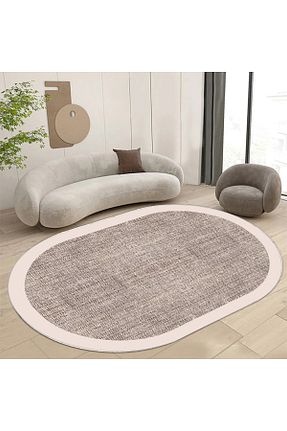 فرش بژ زیره ضد لغزش df home - کد 765660121
