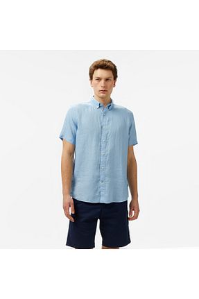 پیراهن آبی مردانه رگولار Nautica - کد 930381770