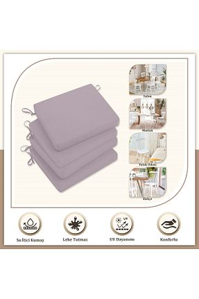 بالشتک صندلی بنفش Evim - کد 930724928