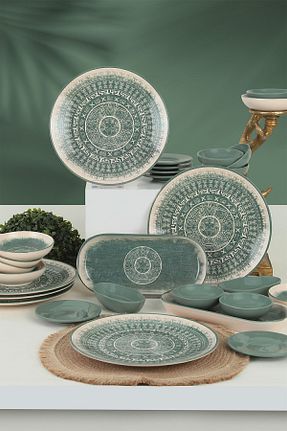 سرویس قهوه خوری رنگی 6 نفره Keramika - کد 411944779