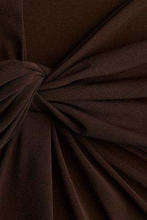 بادی قهوه ای زنانه یقه دوچرخه H&M - کد 930457434
