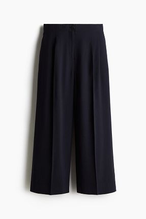 شلوار سرمه ای زنانه پنبه ای H&M - کد 930459269