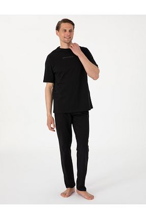 ست لباس راحتی قهوه ای مردانه ساده Pierre Cardin - کد 930457421