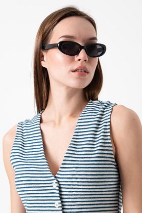 عینک آفتابی مشکی زنانه 55 Aqua Di Polo 1987 - کد 902359017