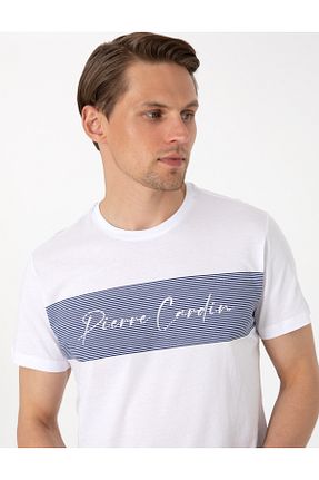 ست لباس راحتی سفید مردانه ساده Pierre Cardin - کد 930454487