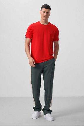 تیشرت سبز مردانه رگولار TOMMY LIFE - کد 89841686