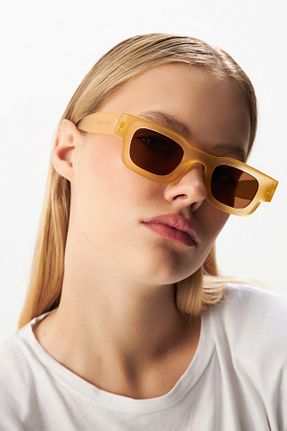 عینک آفتابی قهوه ای زنانه 50 Aqua Di Polo 1987 - کد 822716223
