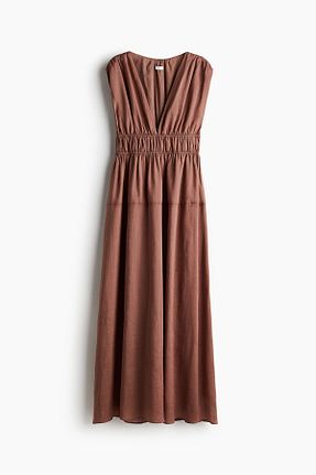 لباس قهوه ای بافتنی H&M - کد 930457315