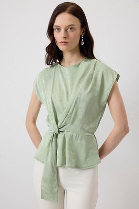 بلوز حجاب سبز زنانه ویسکون Touche Prive - کد 930456793