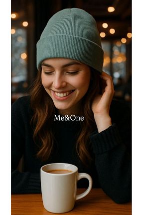 کلاه پشمی سبز زنانه اکریلیک Me&One - کد 930464293