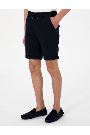 شلوارک و برمودا سرمه ای مردانه اسلیم Pierre Cardin - کد 930467503