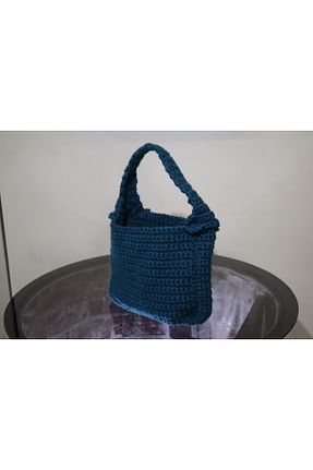 کیف دستی آبی زنانه سایز متوسط DERA - کد 930477518