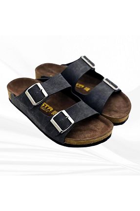 دمپائی طوسی زنانه نبوک GOFLEX - کد 884449737