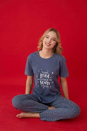 ست لباس راحتی رنگی زنانه گلدار Lavint Homewear - کد 928086651