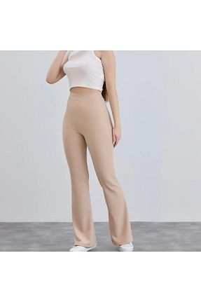 شلوار بژ زنانه پنبه ای viviza - کد 930540094