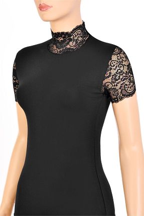 بلوز مشکی زنانه ساده NİSYVE - کد 867722966