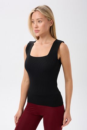 بلوز مشکی زنانه ساده BANEGA - کد 925766955